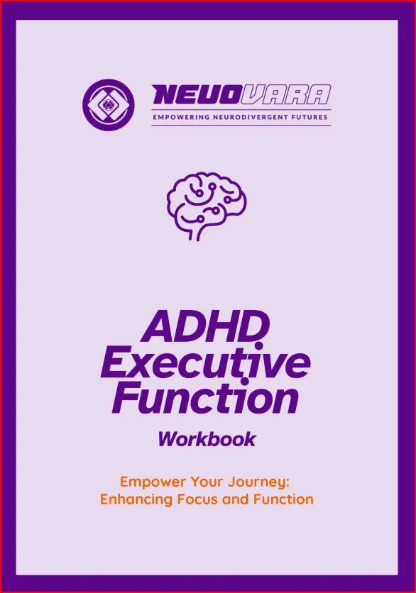 ADHD Executive Function Workbook cover page
